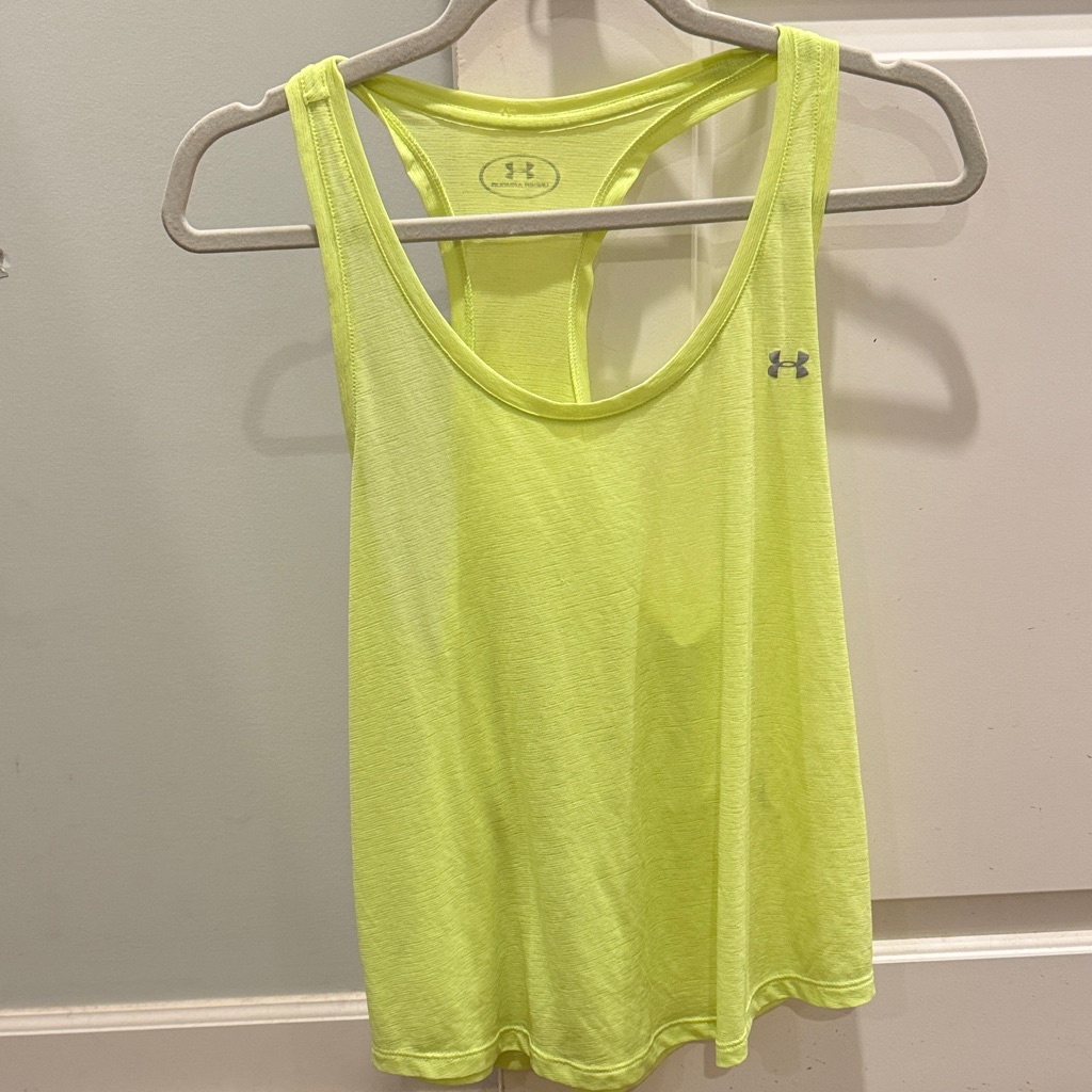 Under Armour Women's Bright Yellow Tank Top